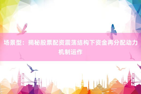 场景型：揭秘股票配资震荡结构下资金再分配动力机制运作
